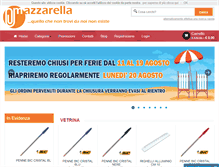 Tablet Screenshot of mazzarella.it